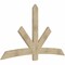 Ekena Millwork Alberta Rough Sawn Timber Gable Bracket, Douglas Fir, 84"W x 49"H x 2"D x 6"F, 14/12 Pitch GBW084X49X0206ALB00RDF - alternate 4